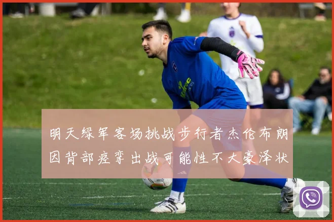 明天绿军客场挑战步行者杰伦布朗因背部痉挛出战可能性不大豪泽状态成疑